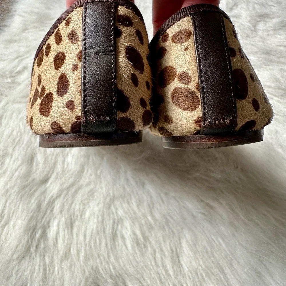 Tory Burch Chelsea Ballet Animal Print Flats - Picture 9 of 11